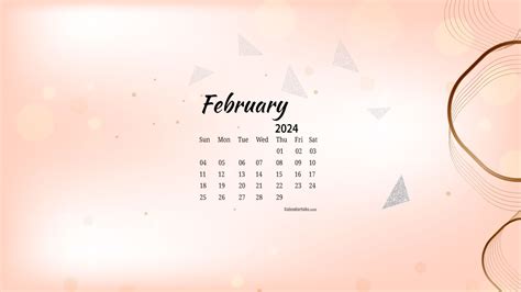 2024 February Calendar Wallpaper And Screensavers & - Freddy Ethelyn