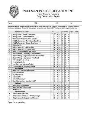 Fto Daily Observation Report: Complete with ease | airSlate SignNow