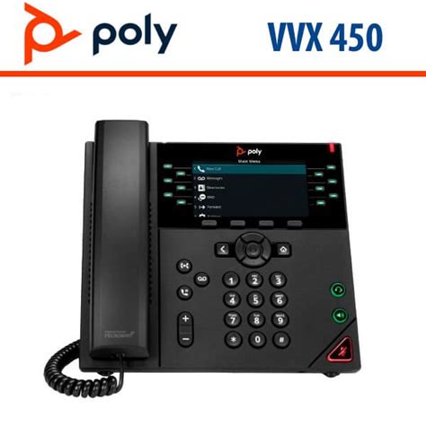 Poly VVX 450 Dubai : Polycom VVX 450 Business IP Phone Dubai