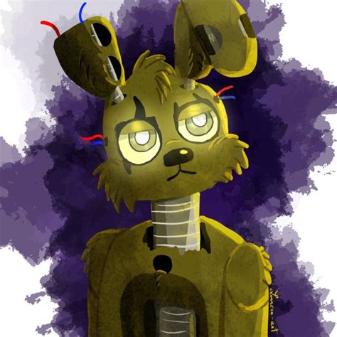 Fnaf Anime Drawings Of Springtrap - Image to u