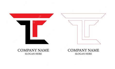 Premium Vector | TL Logo Design , company logo