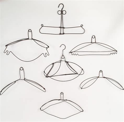 Lost Found Art - Antique Wire Hanger Collection (A) | Hanger design ...