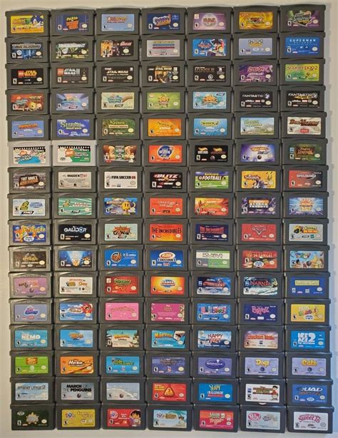 Nintendo Game Boy Advance Games GBA Lot You Pick & Choose! *Updated 6/ ...