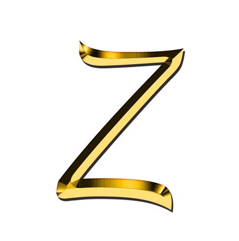 Z Letter PNG Transparent Images