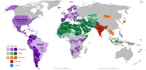 Most Religious Places In The World Map - Business Insider