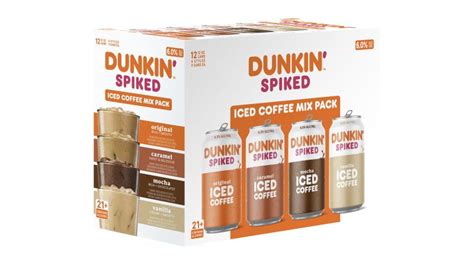 Dunkin’ is releasing boozy versions of their iced coffees and teas ...