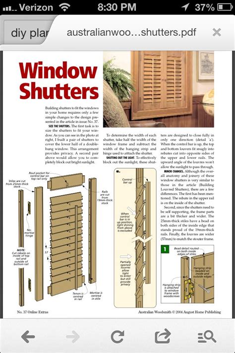 DIY plantation shutters I want | Do IT Yourself - Decoration | Pint…