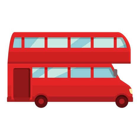 Premium Vector | Old london bus icon cartoon vector Double decker ...