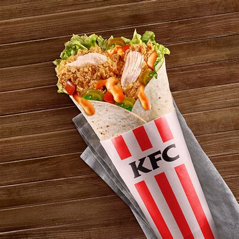 KFC W8-Twister Wrapped – KFC ChickenStock