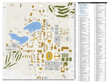 Printable Notre Dame Campus Map