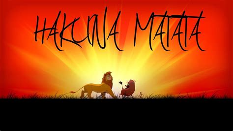 Hakuna Matata Wallpapers - Wallpaper Cave