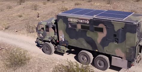 Army Truck Tiny House: Military Vehicle Converted into Off-Road Home