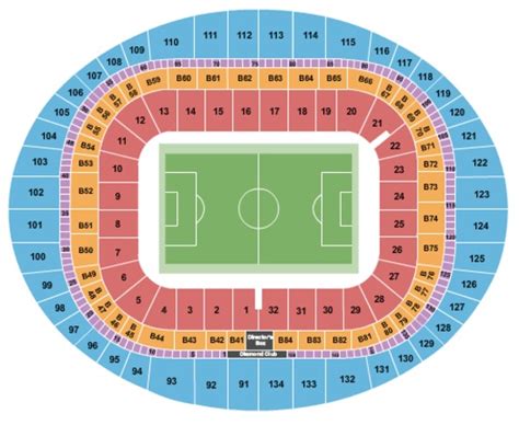 Emirates Stadium Seating Plan View