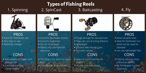 4 Types of Fishing Reels (Guide For Beginners) - The Wading Kit