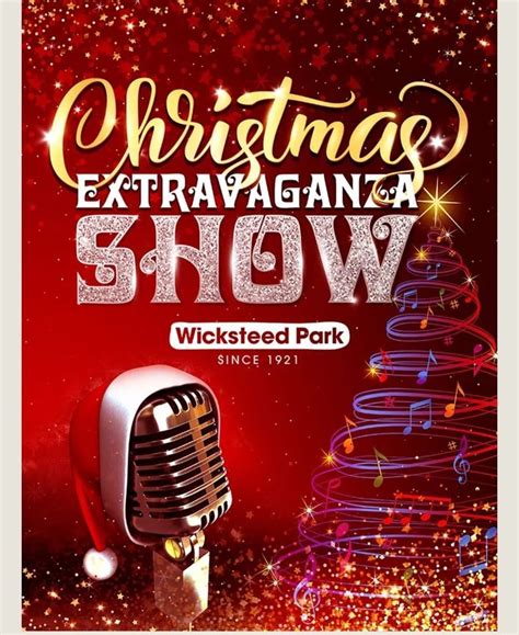 Wicksteed park Christmas show and Dinner 14th December 2023, Wicksteed ...