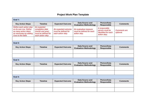 48 Professional Project Plan Templates [Excel, Word, PDF] ᐅ TemplateLab