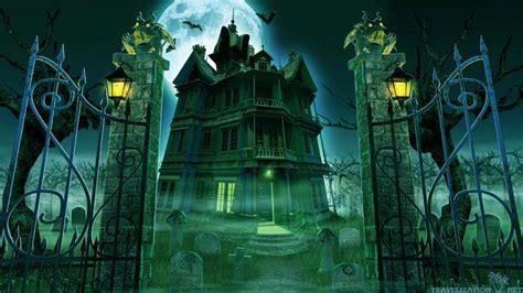 Haunted House 4K Wallpaper