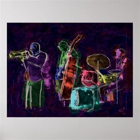 Jazz Band Poster | Zazzle.com