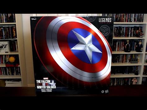 Marvel Legends CAPTAIN AMERICA SHIELD Unboxing & Review - YouTube