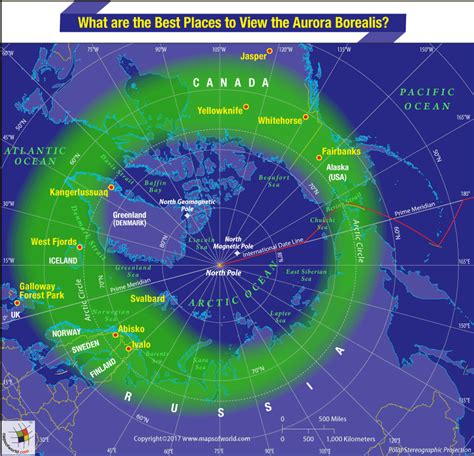 Aurora Borealis Map Live