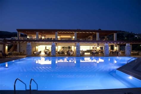 Island blue hotel, pefkos | Pool light, Pool, Summer holiday