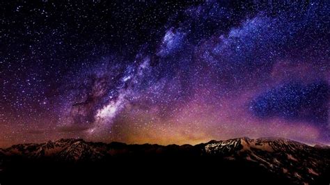 Starry Night Sky Wallpapers HD - Wallpaper Cave