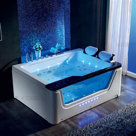 Bathroom Jacuzzi Tub | Freestanding Jetted Tub with Acrylic Skirt