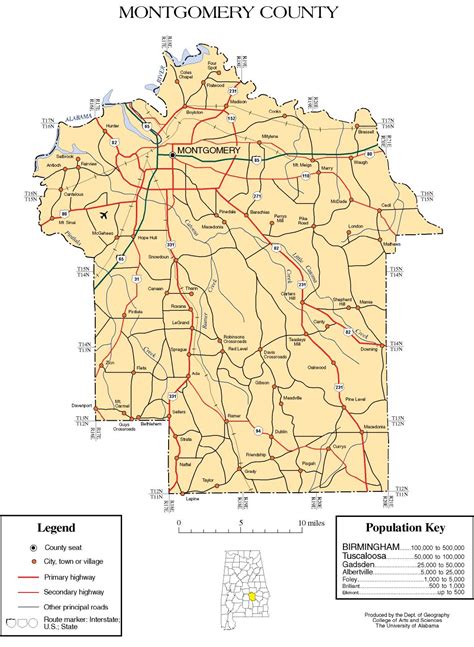 Maps of Montgomery County