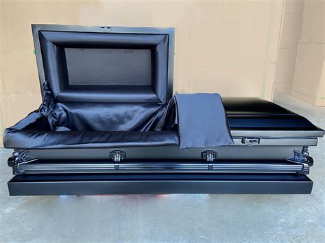 Custom Black Casket Custom Casket - Sky Caskets