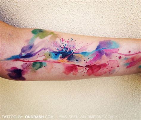 Watercolor tattoos by OndrashWatercolor tattoos by Ondrash | KoiKoiKoi