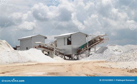 Gypsum mining industry stock image. Image of gypsum - 251633805