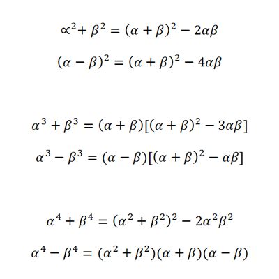 How to Derive The Sum & Product of Roots Identities/Formulas — Kenneth