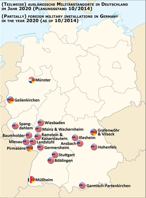 American Army Bases In Germany Map