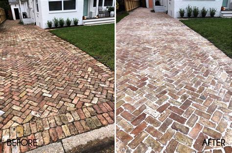 How to Clean Brick Pavers (And My Love/Hate Relationship with Pressure ...