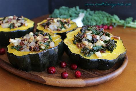 Vegan + Paleo Stuffed Winter Squash