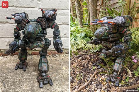 3D Printed BattleTech Models: Miniatures and Large-Scale Mechs