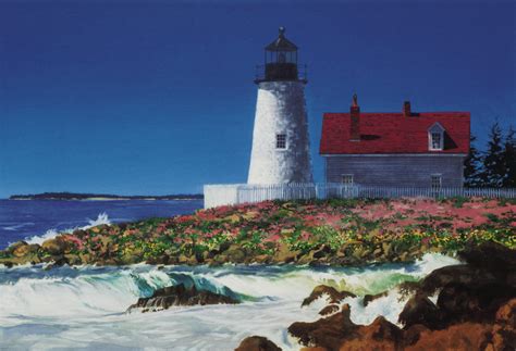 Maine Lighthouse|Al Rounds