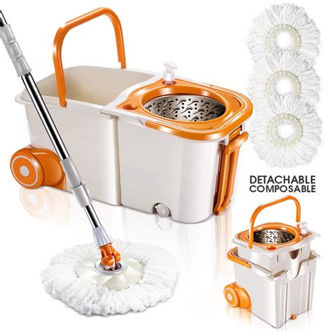 10 Best Spin Mops in 2021 Reviews | Spinning Mop and Bucket