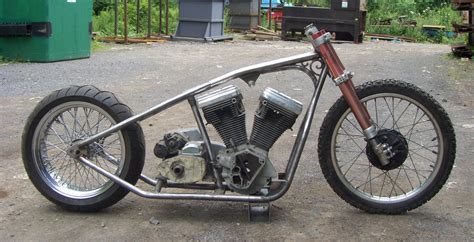 Custom bobber frame from MotoXcycle MXC uses wrought iron pieces from ...