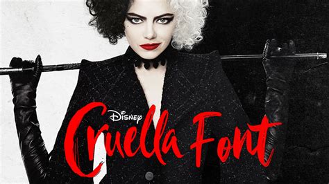 Cruella Movie Font Free Download - Letroot | We trust creativity