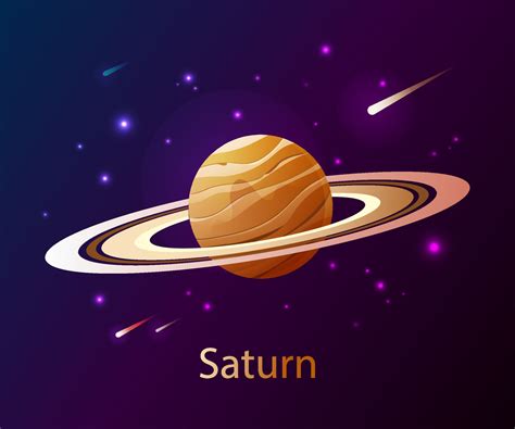 Saturn In Our Solar System