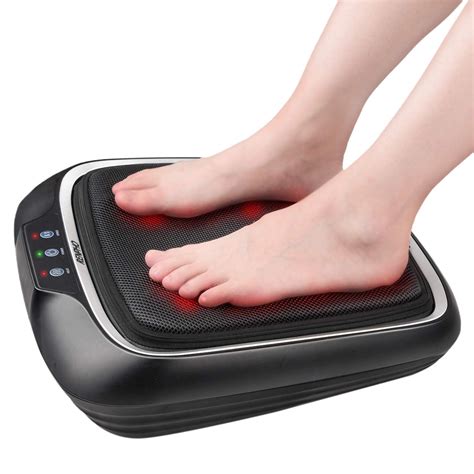 RENPHO Foot Massager with Heat, Shiatsu Heated Electric Foot Massager ...