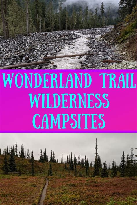 Wonderland Trail Wilderness Campsites | Wonderland trail, Park trails ...