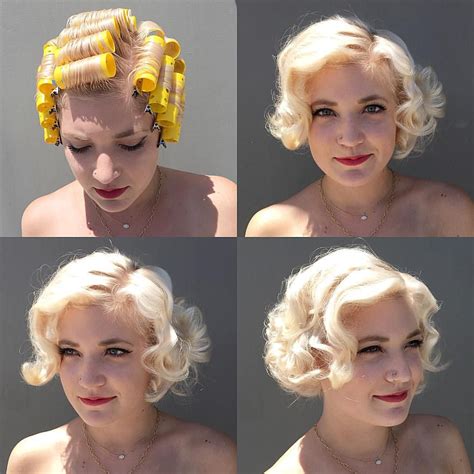 16+ Exemplary Roller Set Hairstyles For Short Length Hair