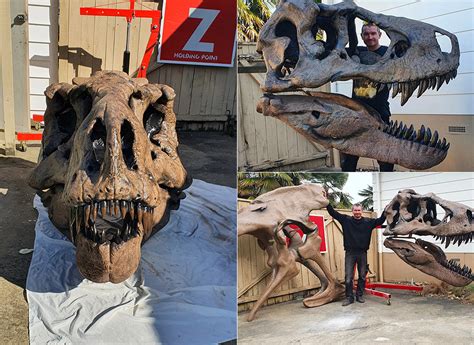 Virtual Reality Sculptor is 3D-Printing a Full-Sized Tyrannosaurus Rex ...