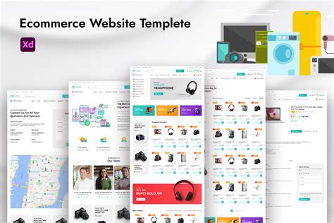 Website Template – Electronic Store Graphic by uicreativenet · Creative ...