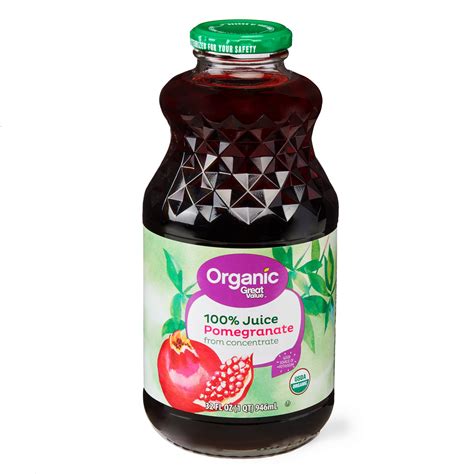 Buy Great Value Organic Pomegranate Juice, 32 fl oz Online at ...