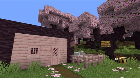 Minecraft is adding a cherry blossom biome in the next update - Dot Esports