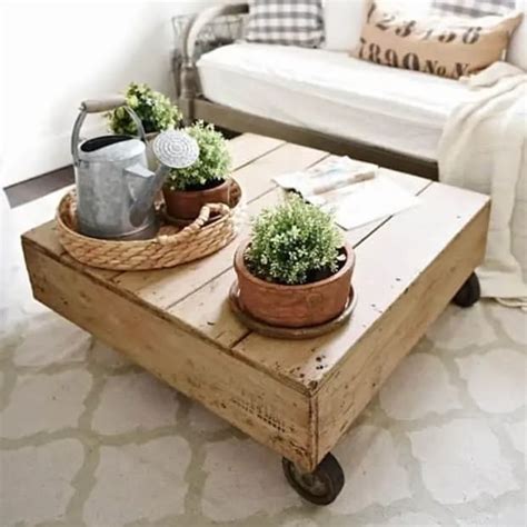 21 Stylish DIY Industrial Coffee Table Ideas - Joyful Derivatives