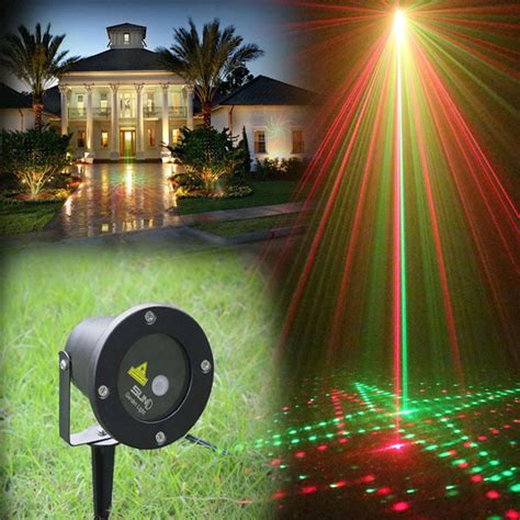 NEW Landscape Outdoor Laser Light Show Projector Waterproof Garden ...